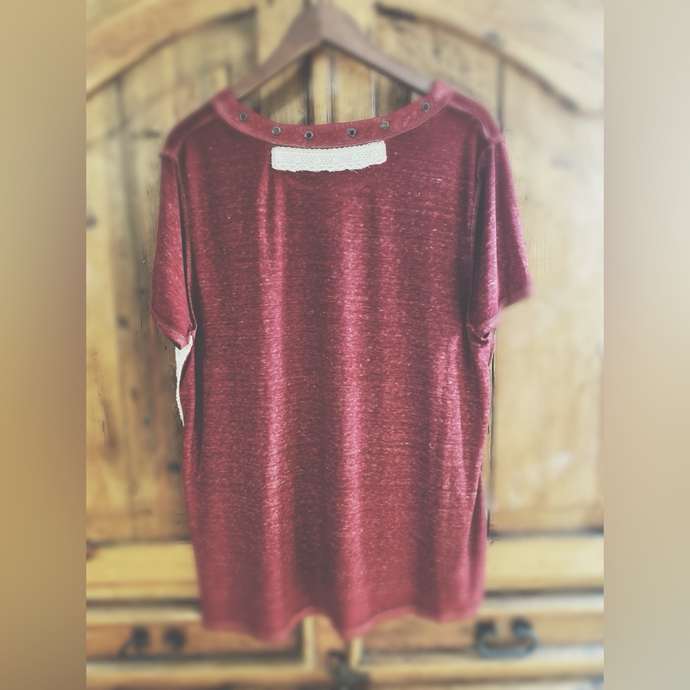 OOAK Artisan Tee Altered Slub Tee - Picture 7 of 9